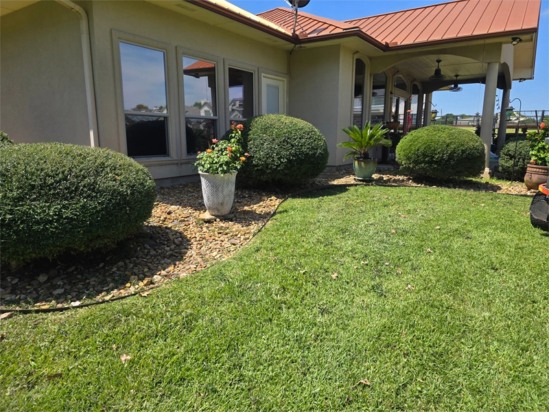 JBC Mowing team professional lawn care Cedar Creek Lake TX